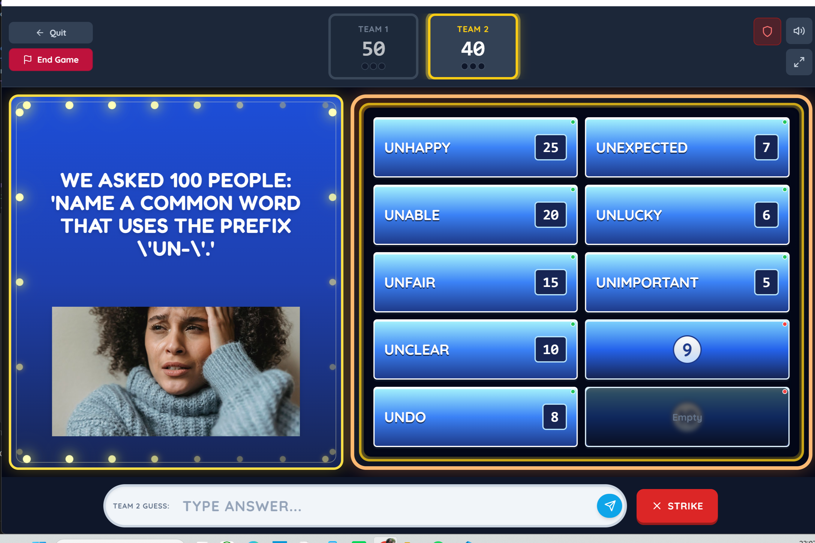 Survey Showdown